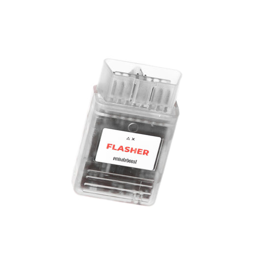 Flasher mit Micro-USB auf USB-A Adapter